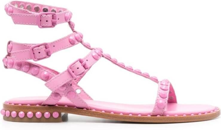 Ash Platte sandalen , Roze, Dames