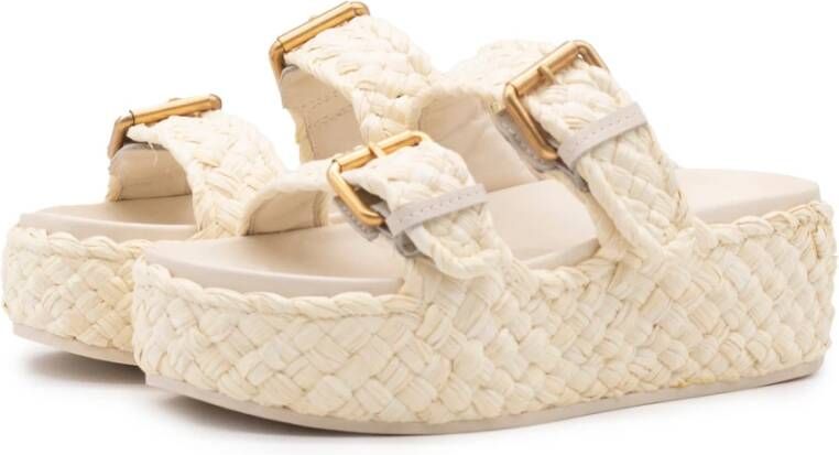 Ash Slippers Beige Dames