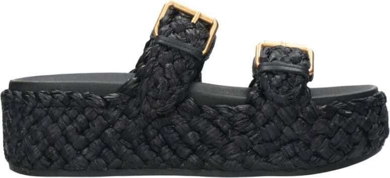 Ash Flip Flops Sliders , Zwart, Dames