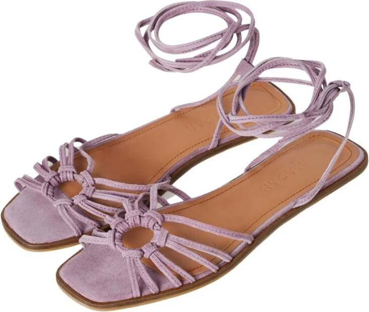 Balagan Platte sandalen , Paars, Dames