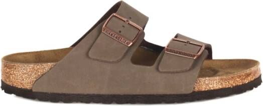 Birkenstock Slippers Bruin Dames