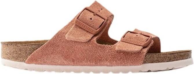 Birkenstock Slippers Arizona in smalle schoenwijdte, leer