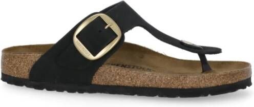 Birkenstock Flat Sandals , Bruin, Dames