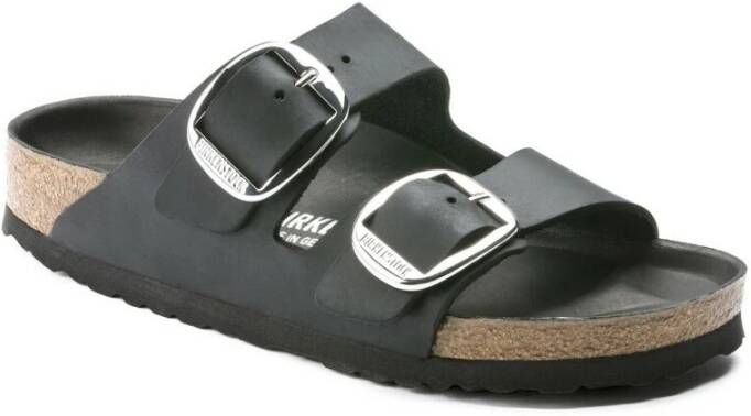 Birkenstock Sandalen Arizona Big Buckle , Zwart, Dames