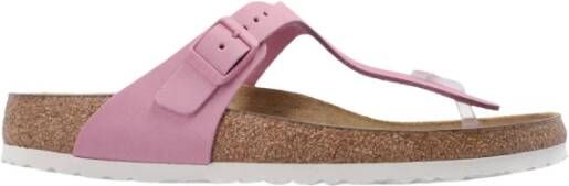 Birkenstock Gizeh glijbanen , Roze, Dames