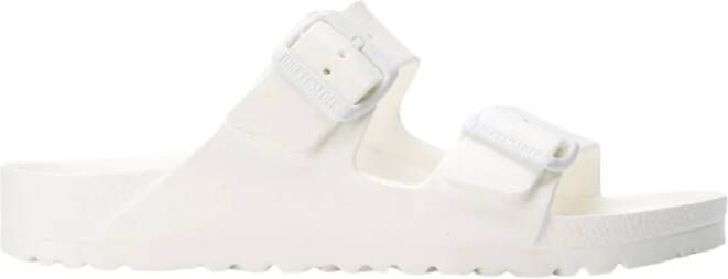 Birkenstock Schuifregelaars , Wit, Dames