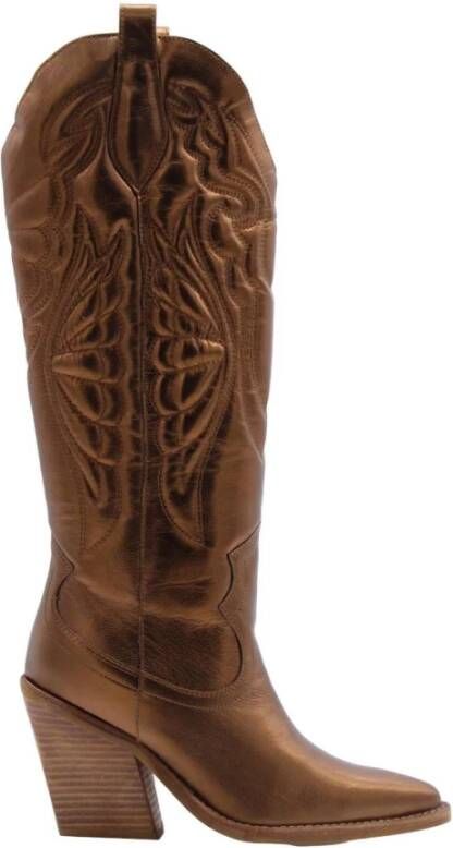 Bronx Cowboylaarzen Bruin Dames