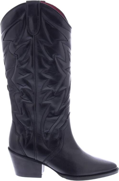 Bronx Western Laars 14170 Gb , Zwart, Dames