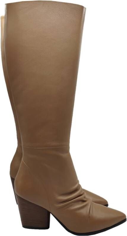 Bruno Premi Enkellaarsjes Beige Dames