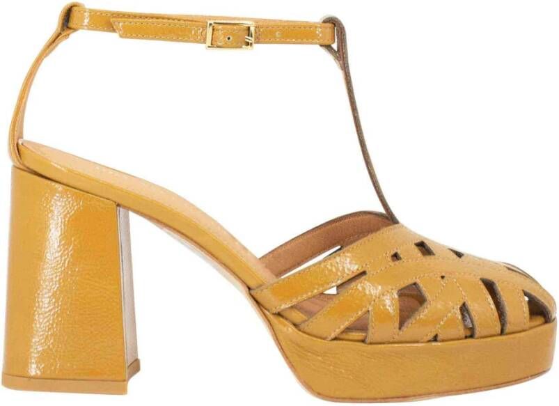 Bruno Premi High Heel Sandals , Bruin, Dames