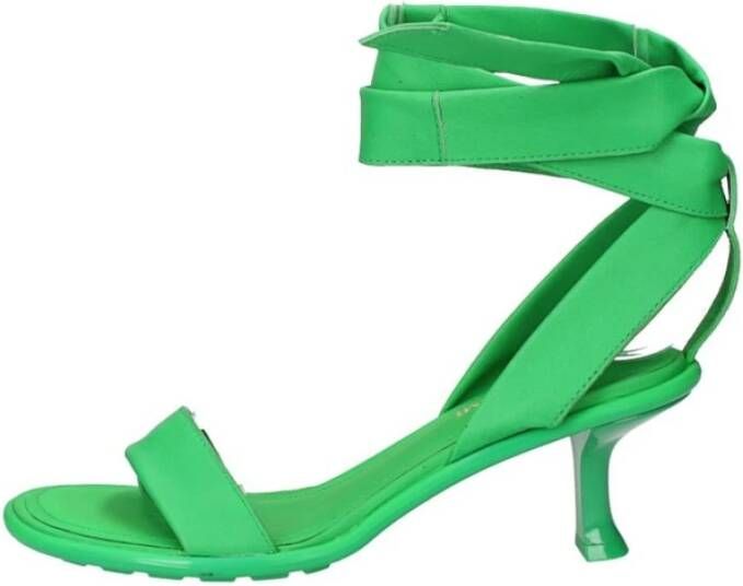 Bruno Premi Hoge hiel sandalen , Groen, Dames