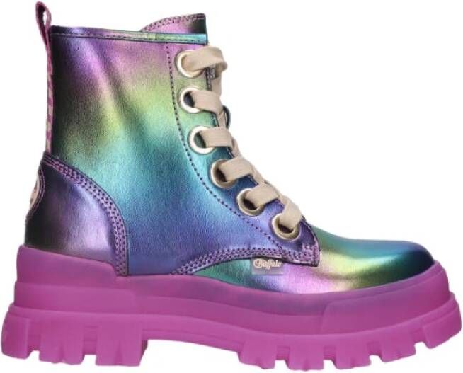 Buffalo Lace up Boots , Roze, Dames