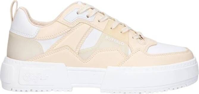 Buffalo Dames schoenen sneakers ry v2 1630667 bei , Beige, Dames