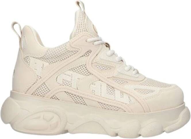 Buffalo Corin Dames Schoenen Beige Synthetisch