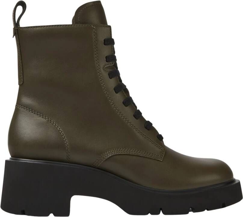 Camper Milah Ankle Boots , Groen, Dames