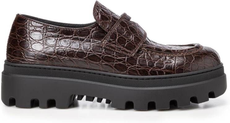 Car Shoe Instappers & Slip ons Bruin Dames