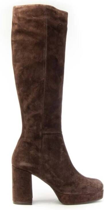 Carmens Hoge laarzen , Bruin, Dames