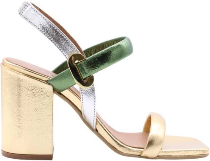 Carmens Sandalen Geel Dames