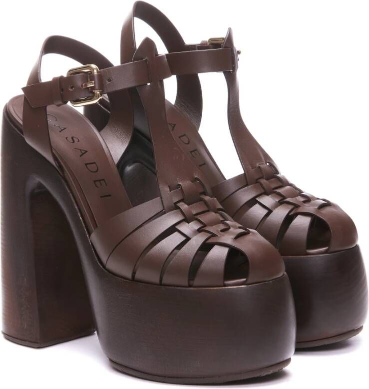 Casadei Sandalen Bruin Dames