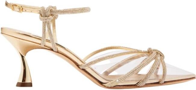 Casadei K Blade C+C Sandalen , Geel, Dames