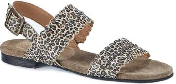 Cashott Sandalen Beige Dames