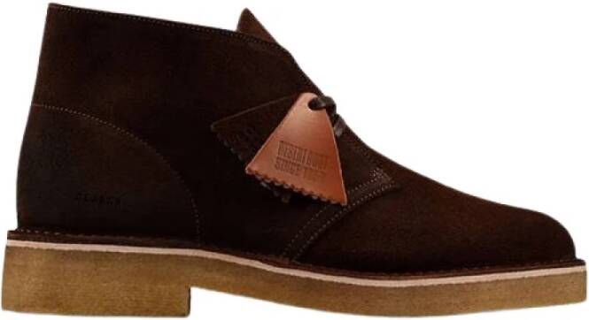 Clarks Enkellaarsjes Bruin Dames
