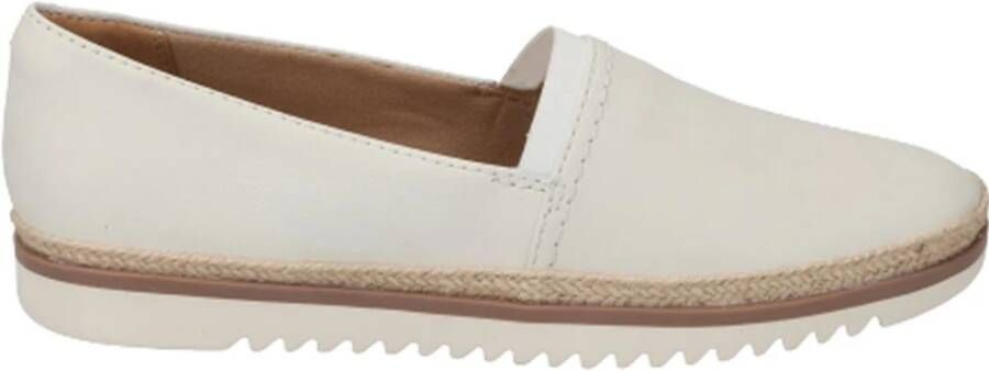 Clarks Espadrilles Wit Dames