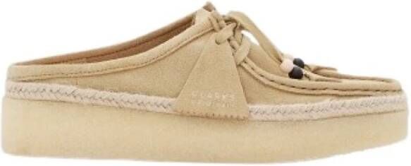 Clarks Instappers & Slip ons Beige Dames