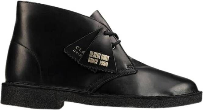 Clarks Originals Desert boots Desert Boot Leather Men Zwart