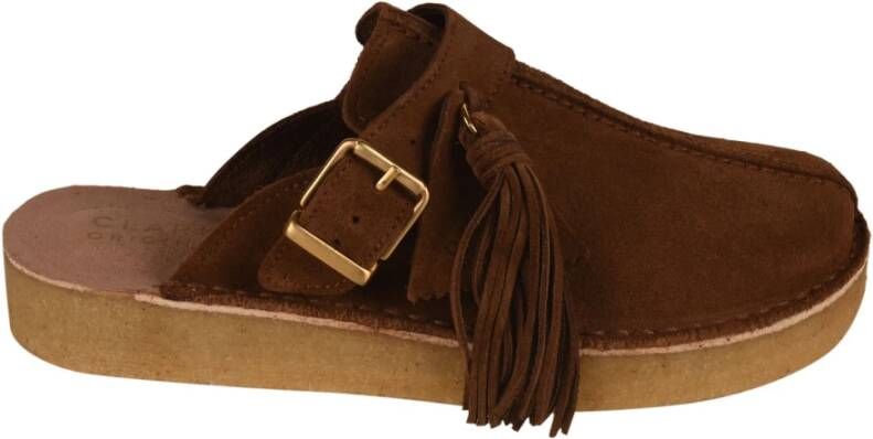 Clarks Schoenen Bruin Dames