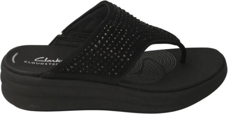 Clarks Slippers Zwart Dames