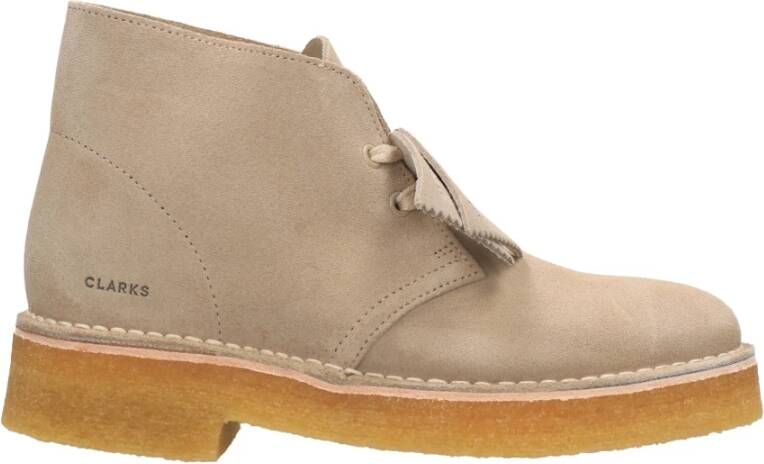Clarks Veterschoenen Beige Dames