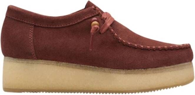 Clarks Veterschoenen Bruin Dames