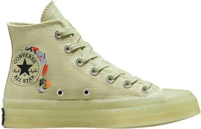 Converse Dameps schoenen sneakers 70 hi a01730c , Groen, Dames