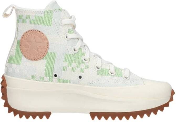 Converse Damesamps schoenen sneakers run star hike 172715c , Groen, Dames