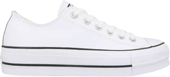 Converse Chuck Taylor All Star Platform Low Leather Dames Schoenen