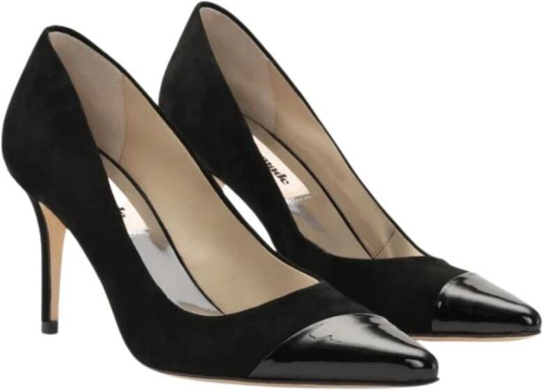 Custommade Aljo suede schoenen , Zwart, Dames