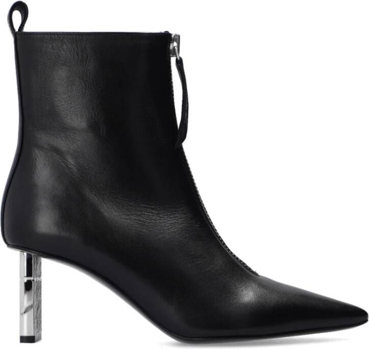 Diesel Hakken enkelschoenen , Zwart, Dames