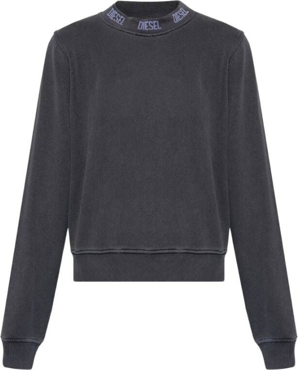 Diesel F reggy jac sweatshirt , Grijs, Dames