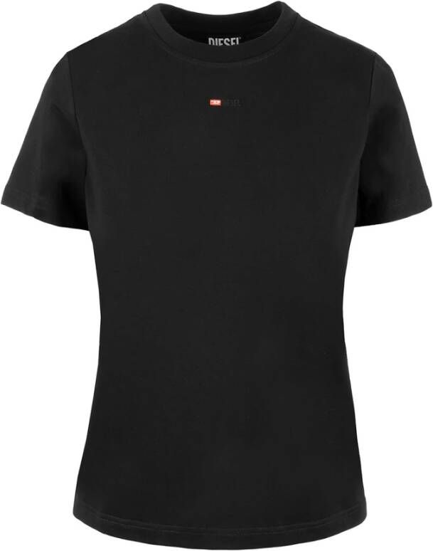 Diesel T shirts Zwart Dames