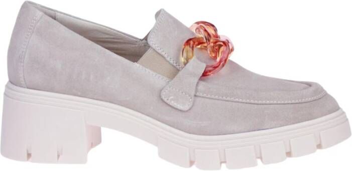 DL Sport Instappers & Slip ons Beige Dames