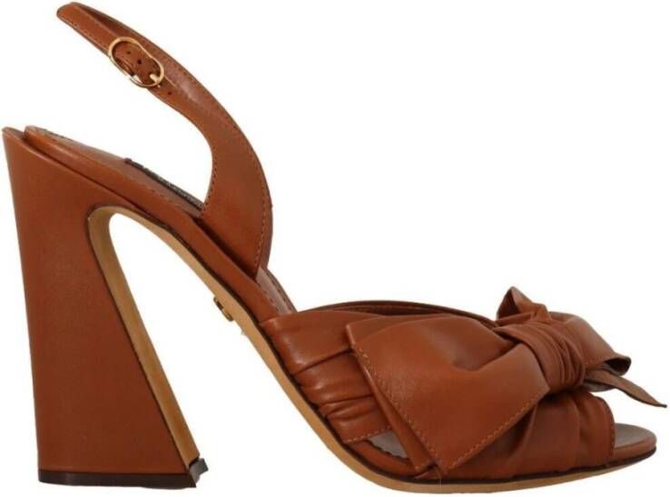 Dolce & Gabbana Sandalen Bruin Dames