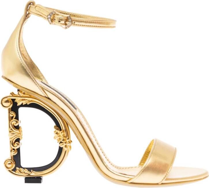 Dolce & Gabbana High Heel Sandals , Geel, Dames