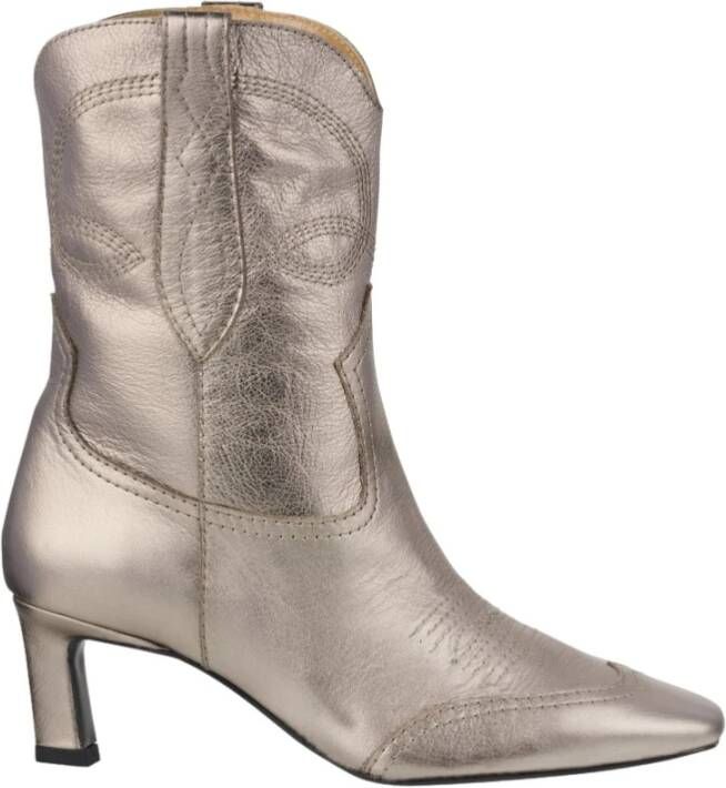 Dwrs Lanzarote Wester Boots , Beige, Dames
