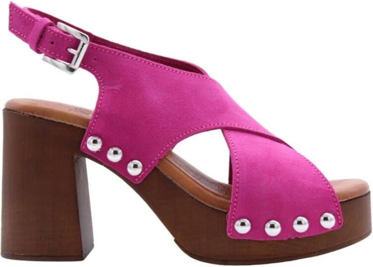 E mia Sandalen Paars Dames