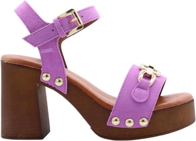 E mia Sandalen Paars Dames