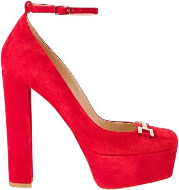 Elisabetta Franchi High Heel Sandals , Rood, Dames