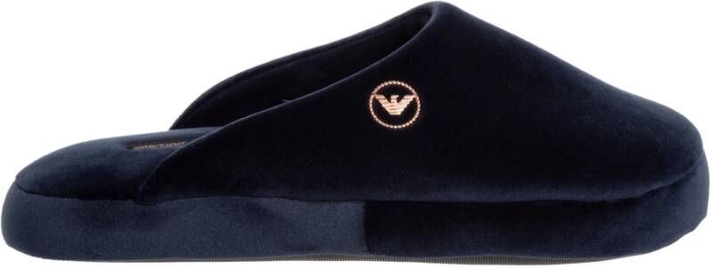 Emporio Armani Pantoffels Blauw Dames