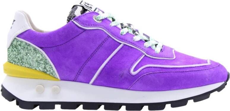 Floris van Bommel Sneakers Paars Dames