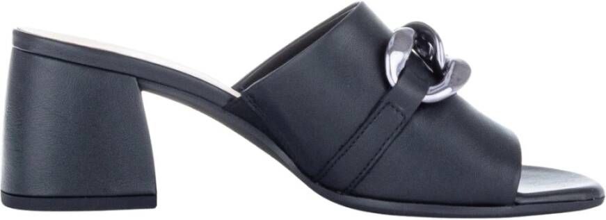 Gabor Hoge hiel sandalen , Zwart, Dames